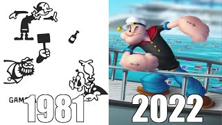 Evolution of Popeye Games [19812022]