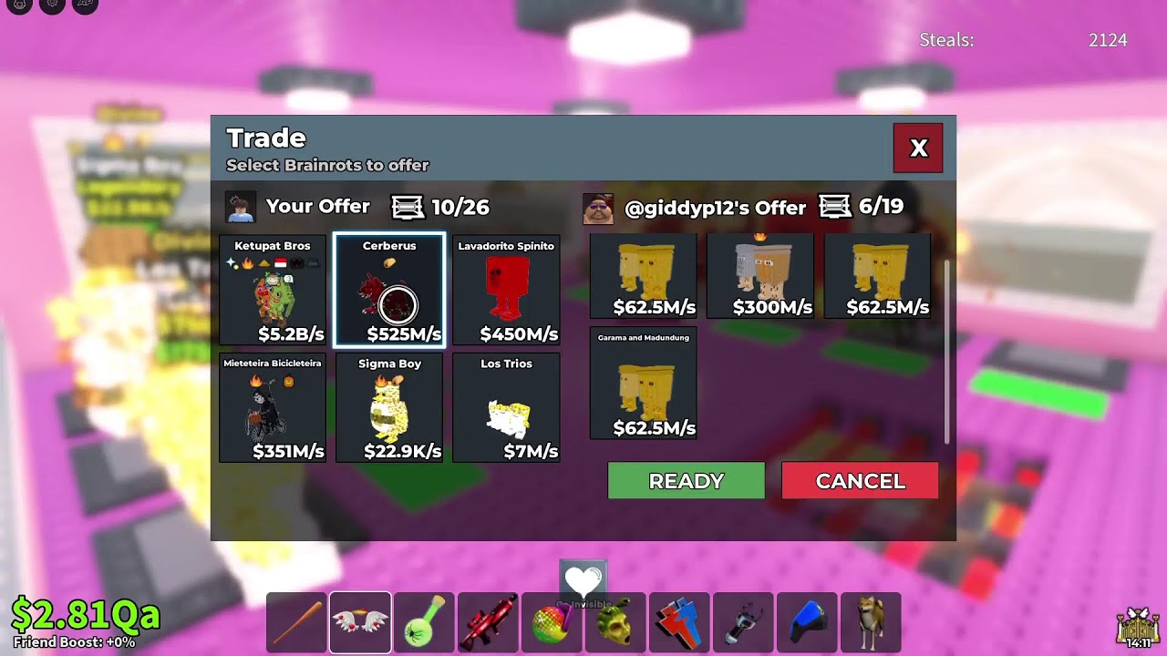 trading steal a brainrot user Grahamisbuns (no dueling)