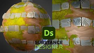 Stylized Terrain Path - Substance 3D Designer