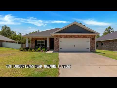 7291 Gordon Evans Road, Navarre, FL home video tour