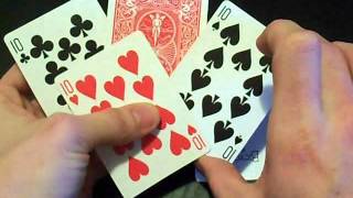 Royal Flushtration Card Trick