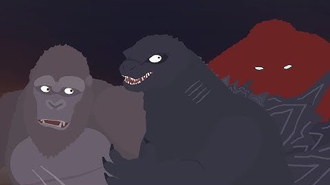 Godzilla and Kong meets the Skar King