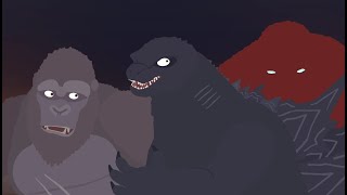 Godzilla and Kong meets the Skar King