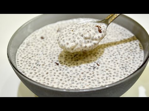 Chia puding s "mlijekom" od oraha | Zdrave navike