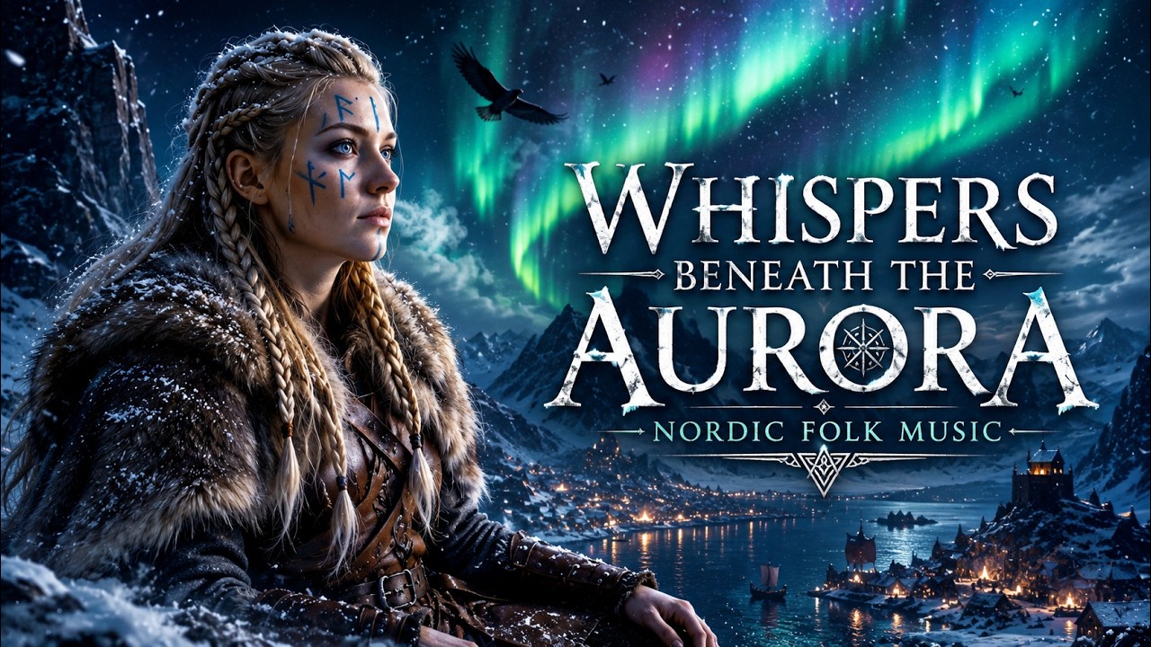 Whispers Beneath the Aurora ❄️ Nordic Folk Music - YouTube