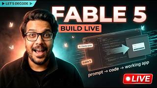Can Mythos 5 One-Shot a 1000Cr Real App? [LIVE BUILD]  | Build in Public