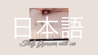 ASMR Study Japanese with me - Page Turning - Soft Writing - Self Study - No Talking screenshot 2