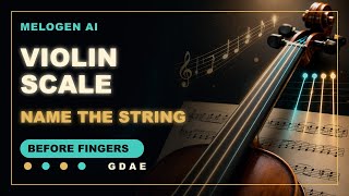 Violin Note Scale First Position Practice Guide