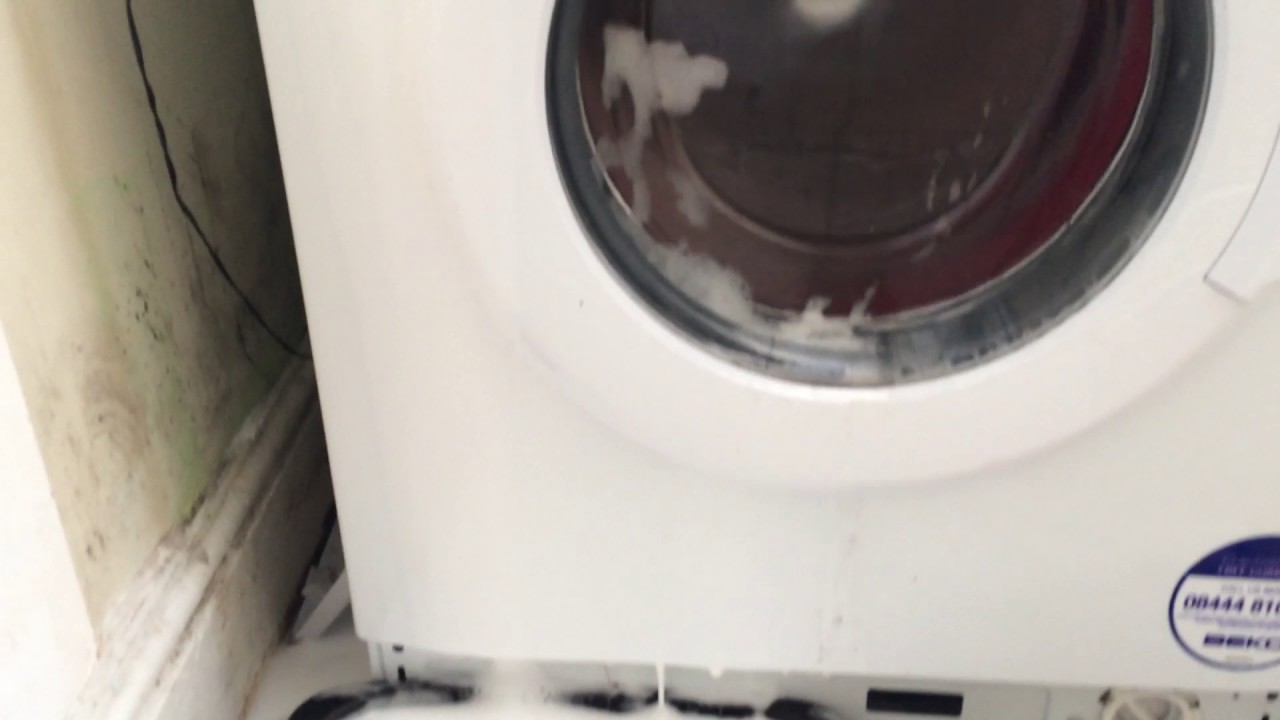 Washing machine overloaded with fairy liquid again YouTube