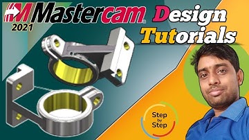 Mastercam Cad Tutorials I 3D CAD EXERCISES #cnc #cncmachining #mastercam