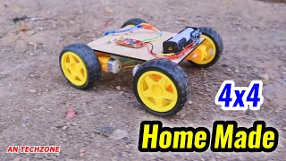 diy 4x4 rc car at home l how to make RC robot at home @MrBeast @MRINDIANHACKER