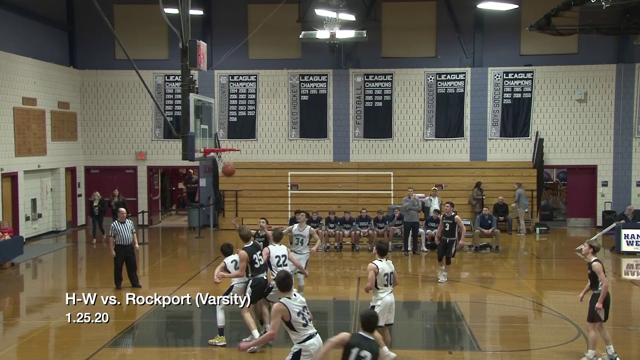 Hamilton Wenham Varsity Basketball vs Rockport 1 25 20 YouTube