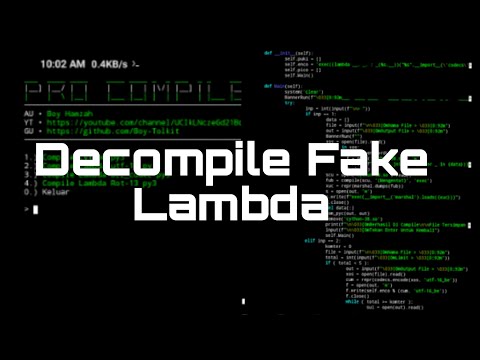 How to Decompile