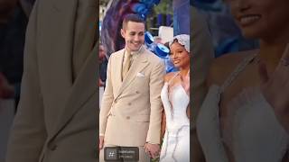 #halle and her co-star Jonah Hauer-King #hallebailey❤️ #usa