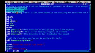 first CSE lab program for II puc students