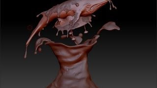 Sculpting splashes
