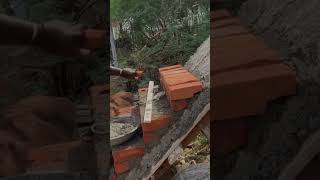 House stairs brick work #shortvideo