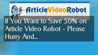 Article Video Robot Price Discount