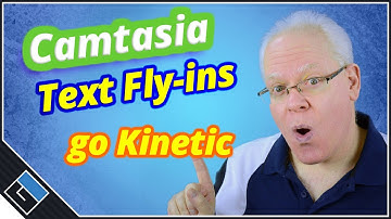 Camtasia Effects – Kinetic Text Fly-ins