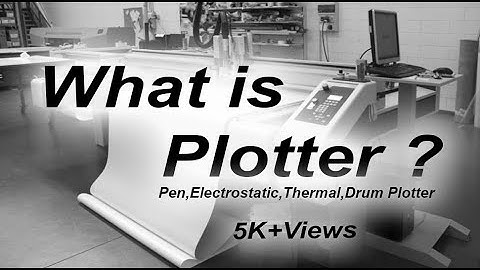 What is Plotter ? And its Types Full detail In Urdu/Hindi