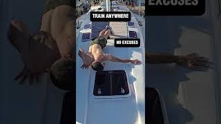 TRAIN ANYWHERE ⛵🔥#shorts