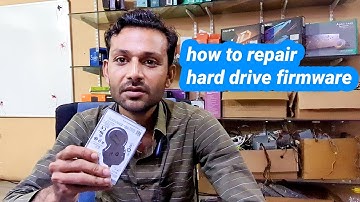 how to repair hard disk firmware