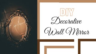 DIY Mirror Decoration || Home decor || wall Mirror