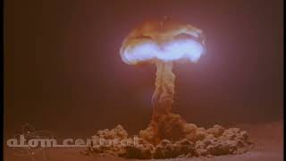 Plumbbob Hood Atomic Bomb test footage