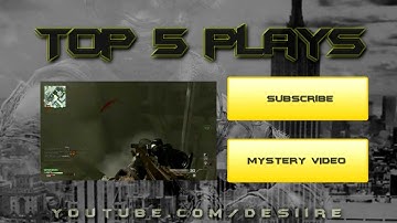 Mw3 Top 5 Plays of the Week #5 (Modern Warfare 3 EPIC Killfeed Multiplayer Countdown)