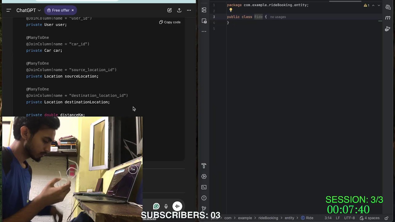 Study With Me | Live Coding | Focus Music | 2026 (Coding-48 part 2 ...