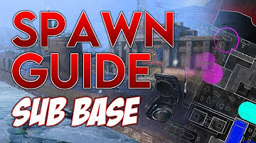 Ultimate SPAWN GUIDE for SUB BASE Hardpoint in MW3 Ranked Play! (NEW SPAWNS IN DESC)