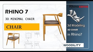 rhino tutorial- how to 3d model modern chair