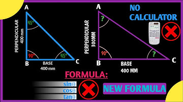 HOW TO FIND DEGREE OF A TRIANGLE WITHOUT CALCULATOR | BINA CALCULATOR KE ROLLING KA DEGREE NIKALE |