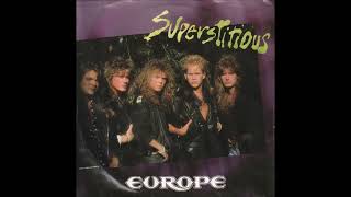 Europe - Superstitious (Long Version) (US 7-inch Single) - Vinyl recording HD