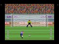 Super soccer snes penalty shoot out action