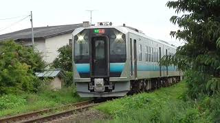 2022.09.03　JR五能線　弘前行き【GV-E400系・821D】　2022.09.03