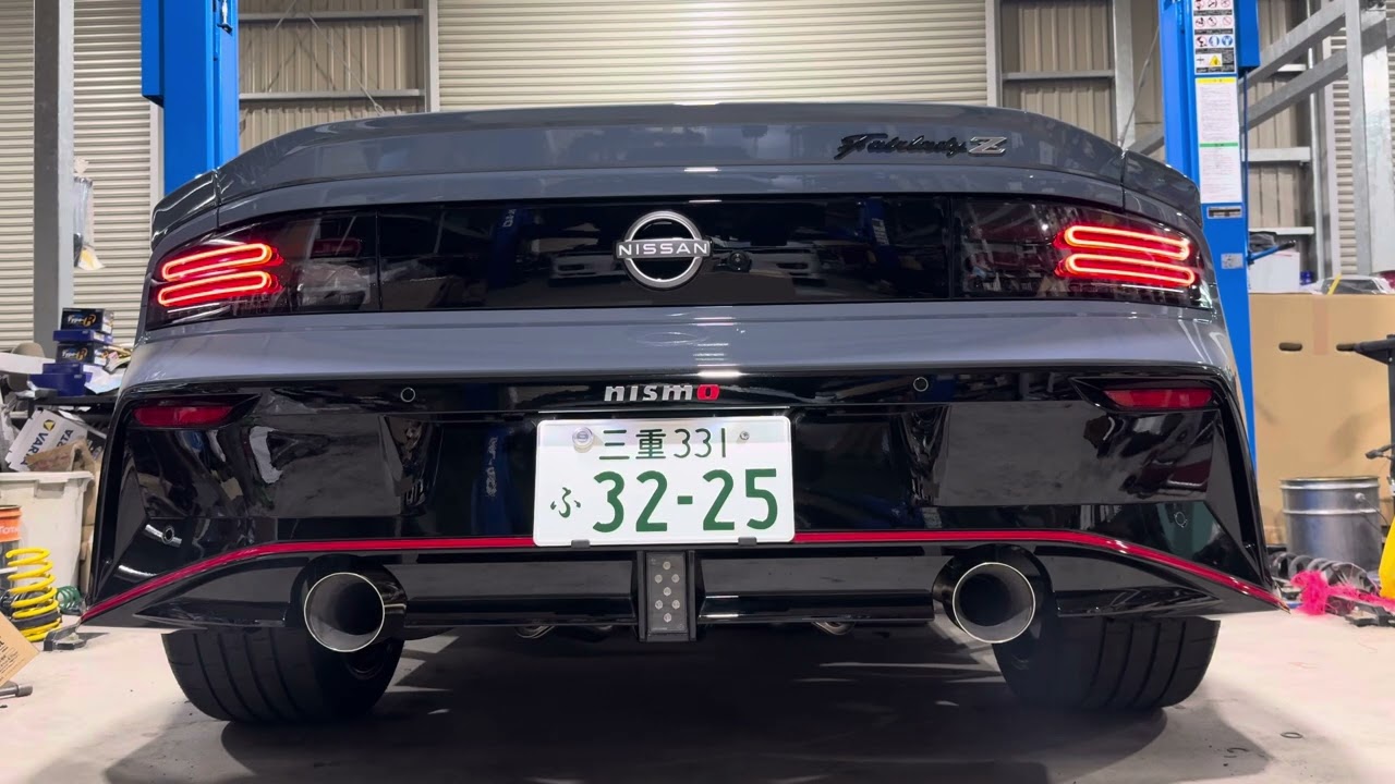 ヒロタン　ガレージ力　フェアレディz rz34 マフラー garage力 RZ34ニスモ用マフラー - YouTube
