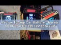 Review 15Amp Car Battery Charger, NEXPEAK NC315 12V 15A/24V 8A Smart Charger Battery with Cable Stor