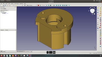 FreeCAD 0.18 Create Model Practice 12