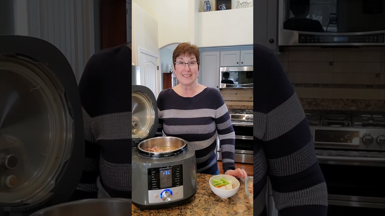Make Turkey Bone Broth in Pampered Chef 's Deluxe Multi-Cooker