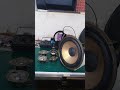 SOUND OF SONY 3 WAY SPEAKER. OPEN BAFFLE BENCH TEST!
