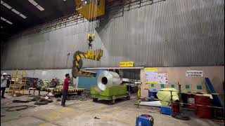 C Hook Overhead Crane 15 Ton, Double Girder Overhead Crane for Steel Mill, Custom Steel Coil Crane