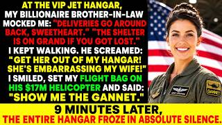Details My Brother-In-Law Mocked Me at His VIP Jet Hangar— He Didn't Know I'm a Night Stalker Pilot. Update