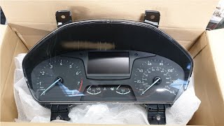 clocks / speedometer- how to replace -ford fiesta mk 8 -2017 onwards screenshot 4