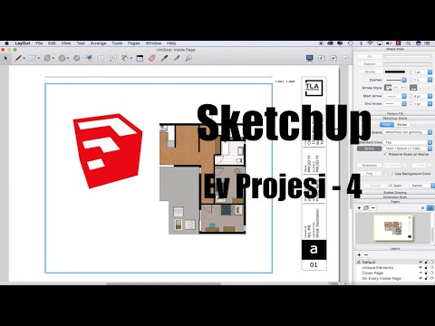 SketchUp Ev Projesi