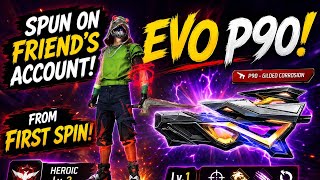 💎 Insane Luck! EVO P90 Unlocked on My Friend's Account