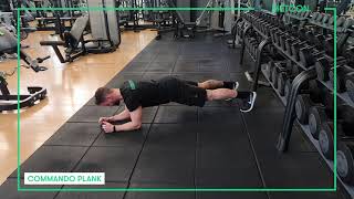 Esercizi Metcon | Commando Plank
