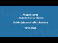 8 Tzaddikim Of Morrocco Rabbi Masoud Abuchatzia 