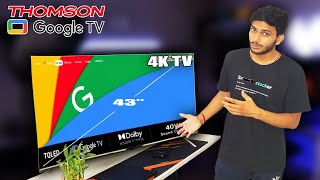 The Best 4K 43 Google TV Under 22,000  ? | THOMSON 43 4K GoogleTV