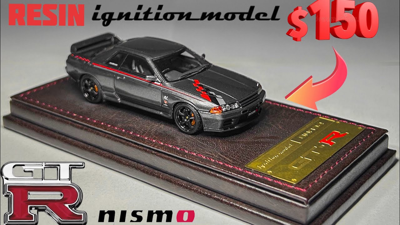 Unboxing Ignition Model Nissan Skyline GT-R Nismo R32 Gun Metallic